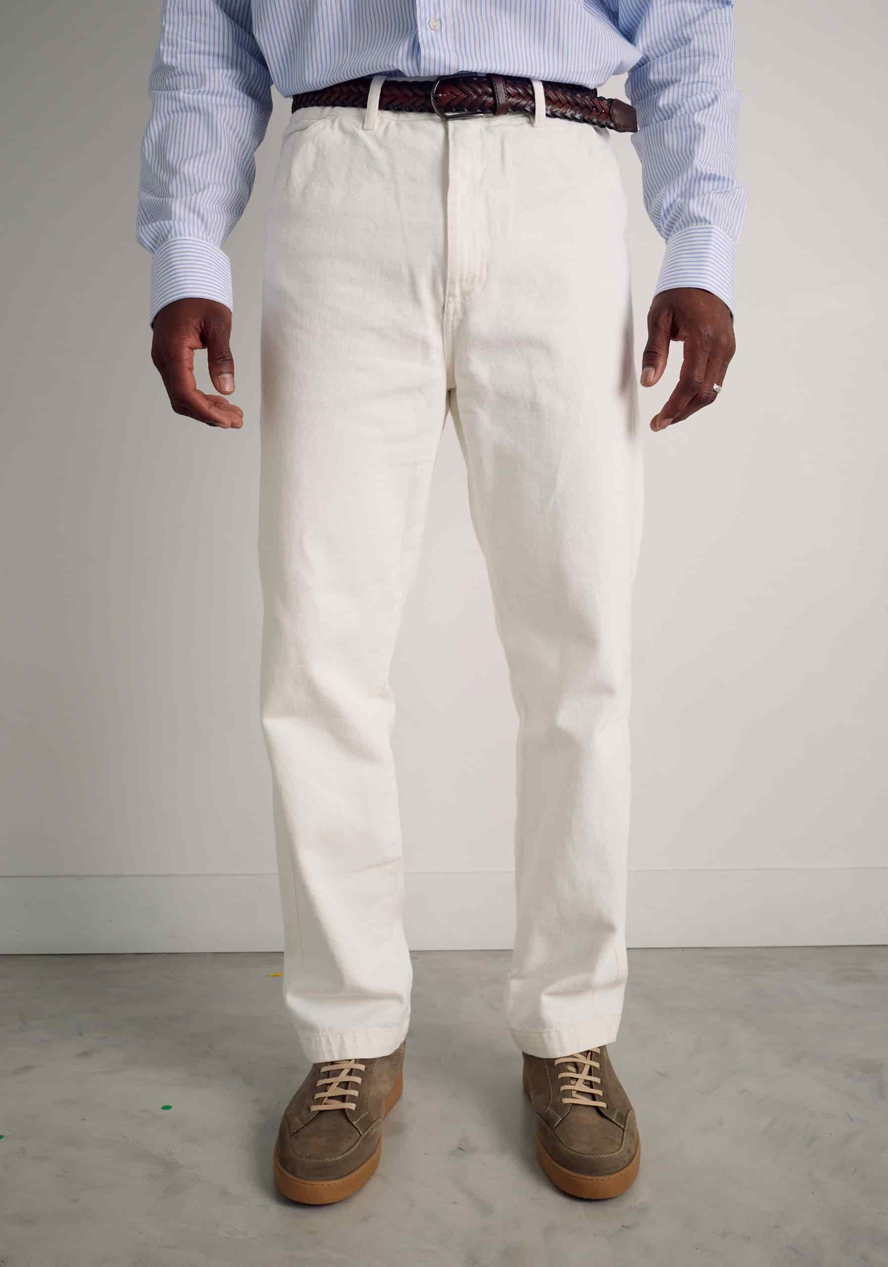 Pantalón H Dylan 5 Bols. Marfil - miniatura 4