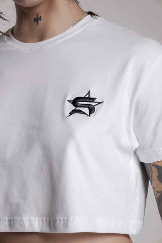 Crop-Top Basic Courage-Blanco - miniatura 6