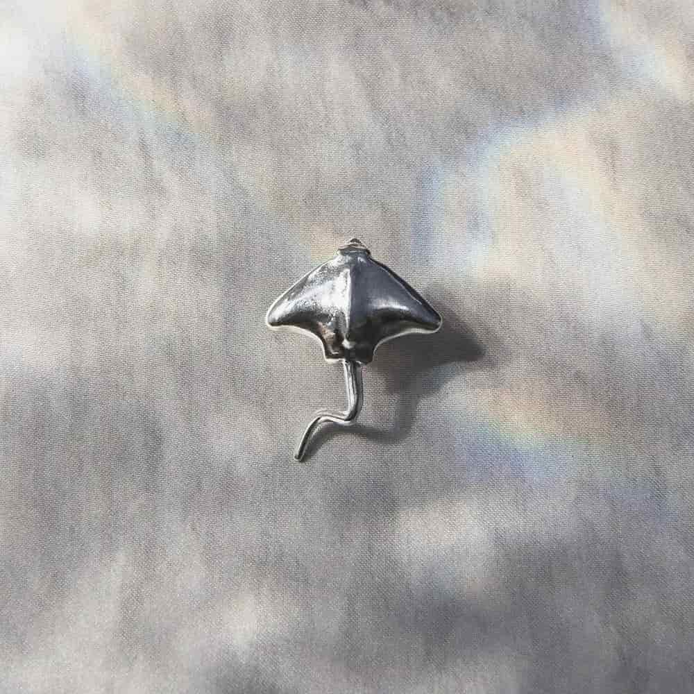 Earcuff Raya águila moteada - miniatura 2
