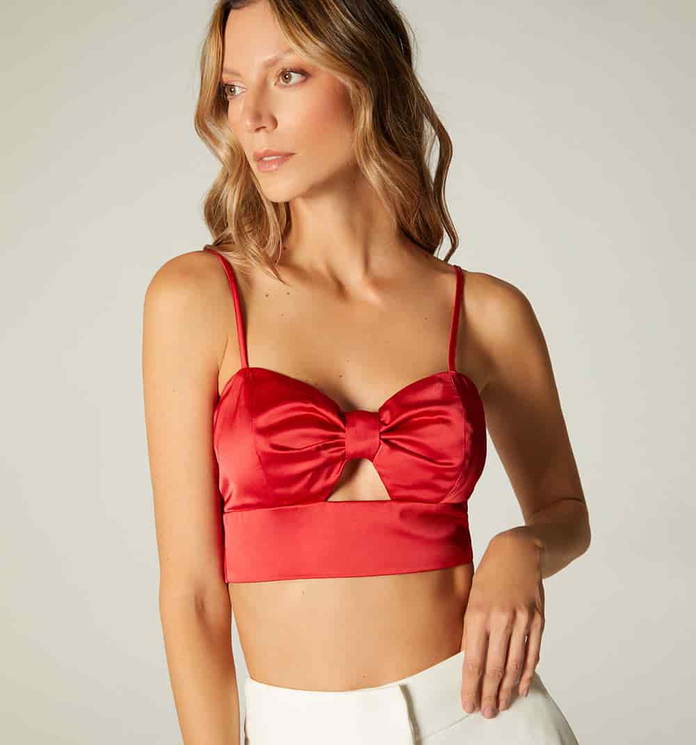 Blusa crop tiras - miniatura 8