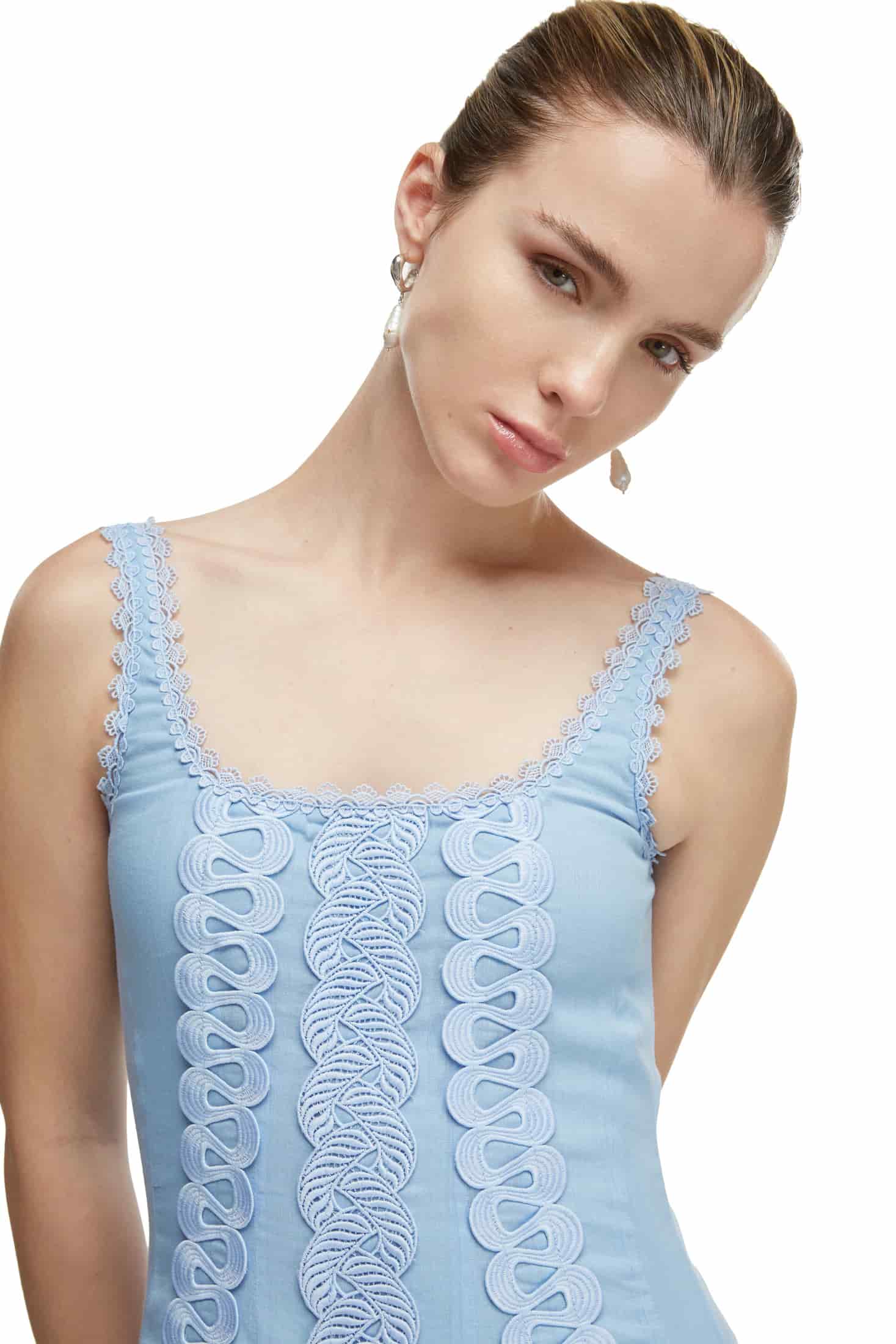 DESPERTAR MAXI DRESS BLUE - miniatura 1