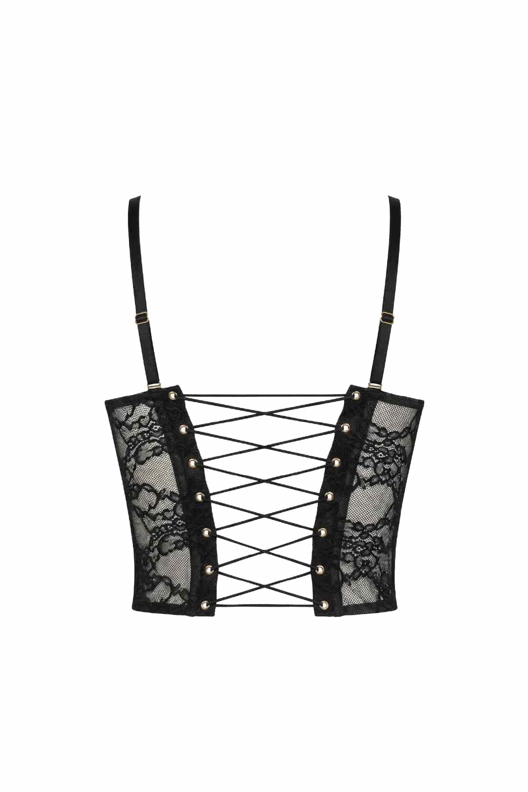 CORSET CANDIDA NEGRO - miniatura 6
