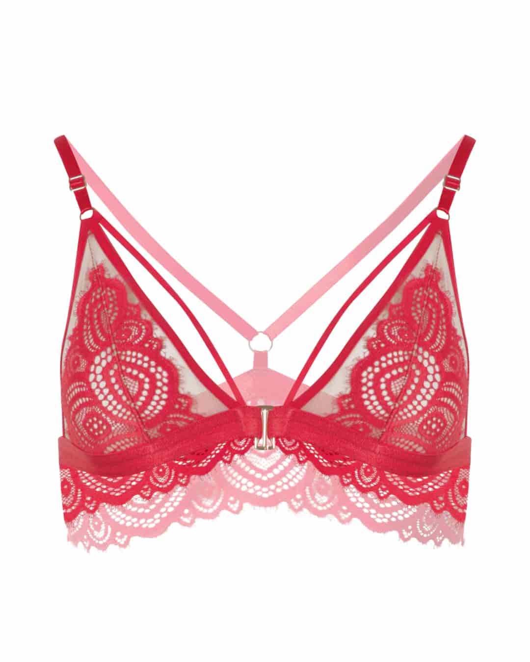 Bralette en encaje - DOMINICA ROJO - miniatura 2