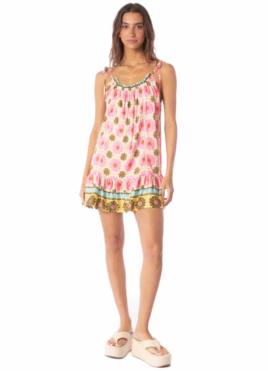 Maaji Pastel Flourish Magnolia Short Dress - miniatura 2