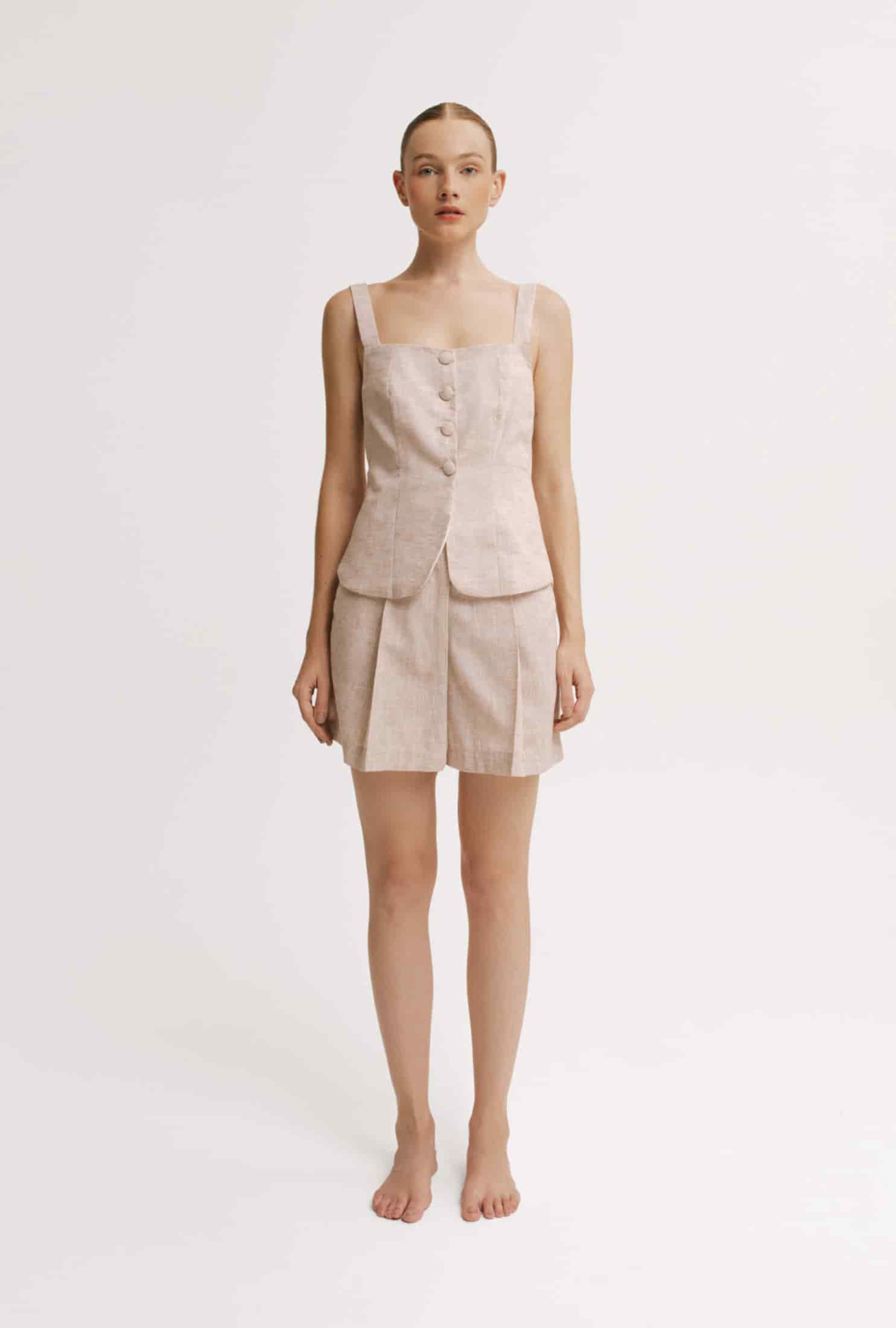 Blusa Dalu & Short Tea Habano - miniatura 1