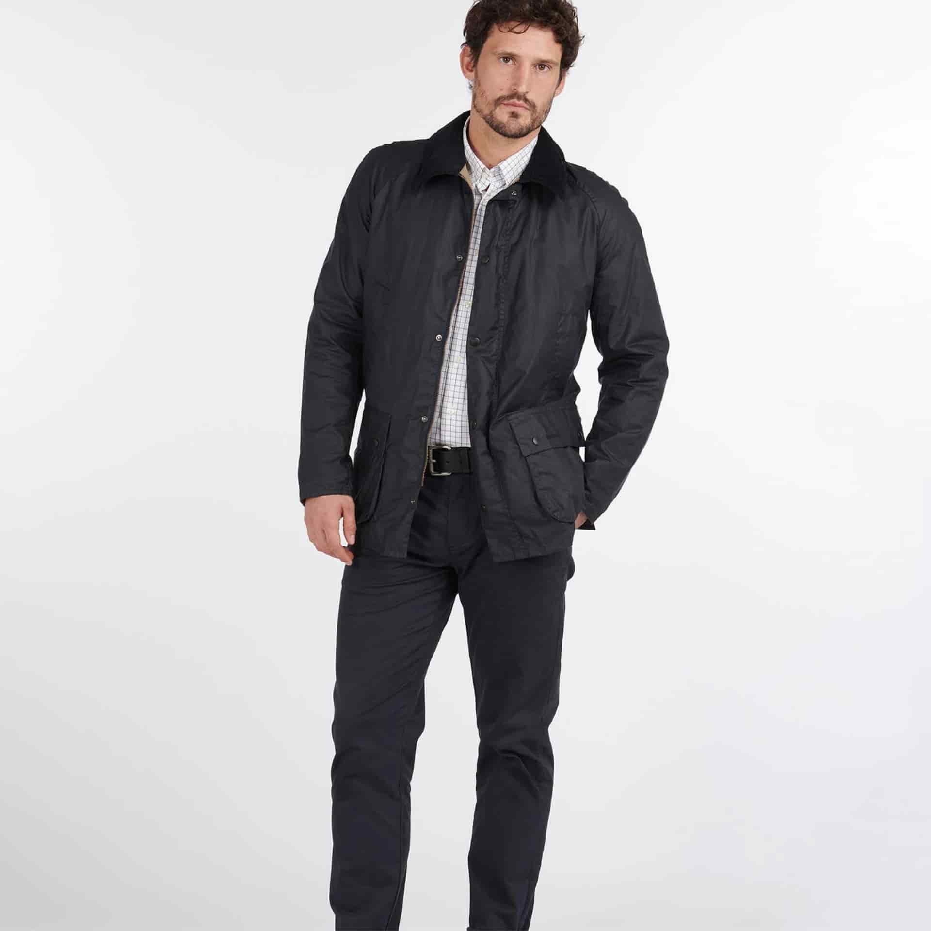 Lightweight Ashby Waxed Jacket - miniatura 3
