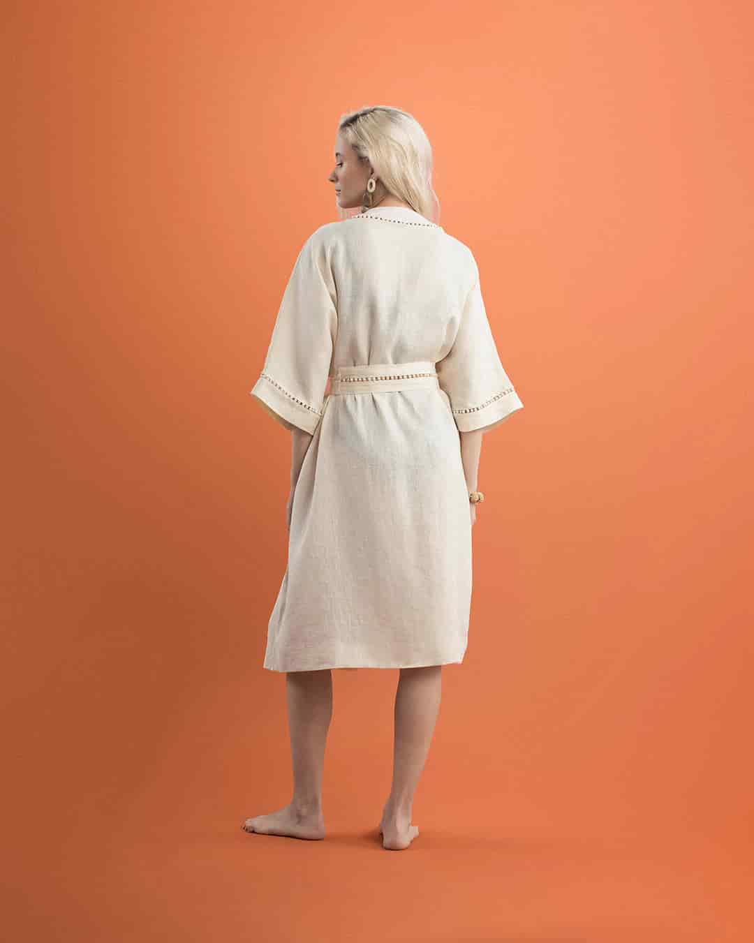 RAFAELA KAFTAN / Beige - miniatura 2
