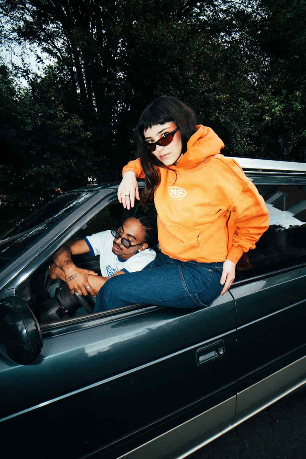 HOODIE SO NICE 2 BE ME NARANJA - miniatura 2