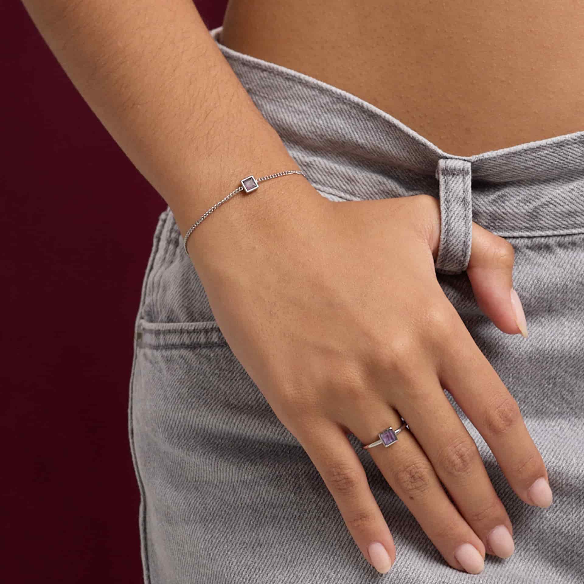 Pulsera Amatista Square - miniatura 2