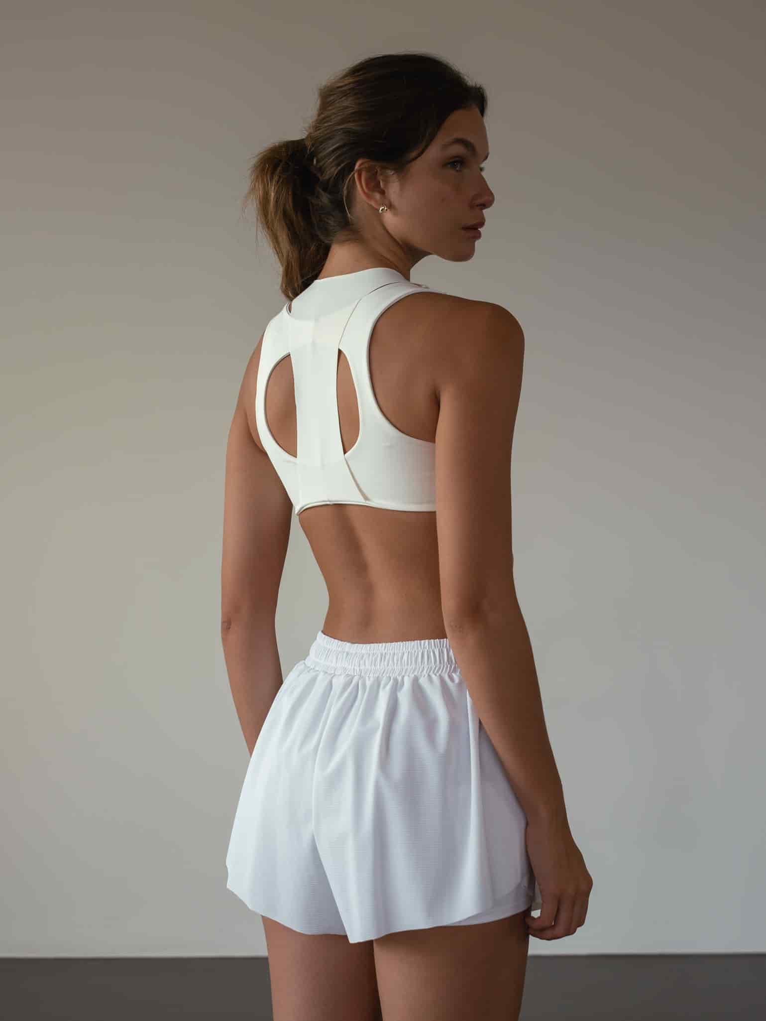 OVERLAP ACTIVE SHORTS - SOFT WHITE - miniatura 6