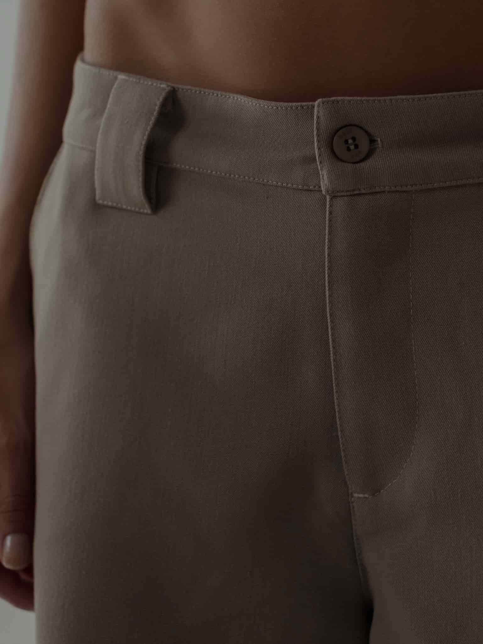 LONG CLASSIC SHORTS - TAUPE - miniatura 10