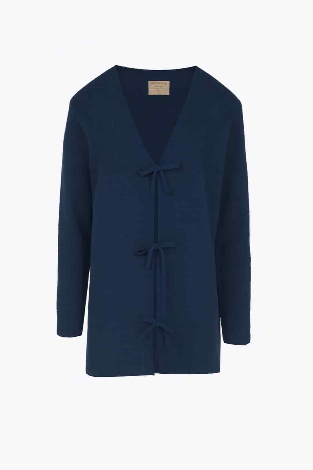 CHERRY KNIT BOW SWEATER - miniatura 3