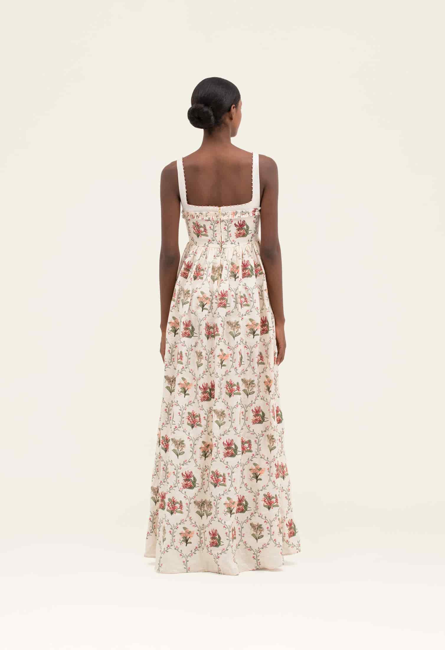 Barbara Orquidea Maxi Dress - miniatura 4