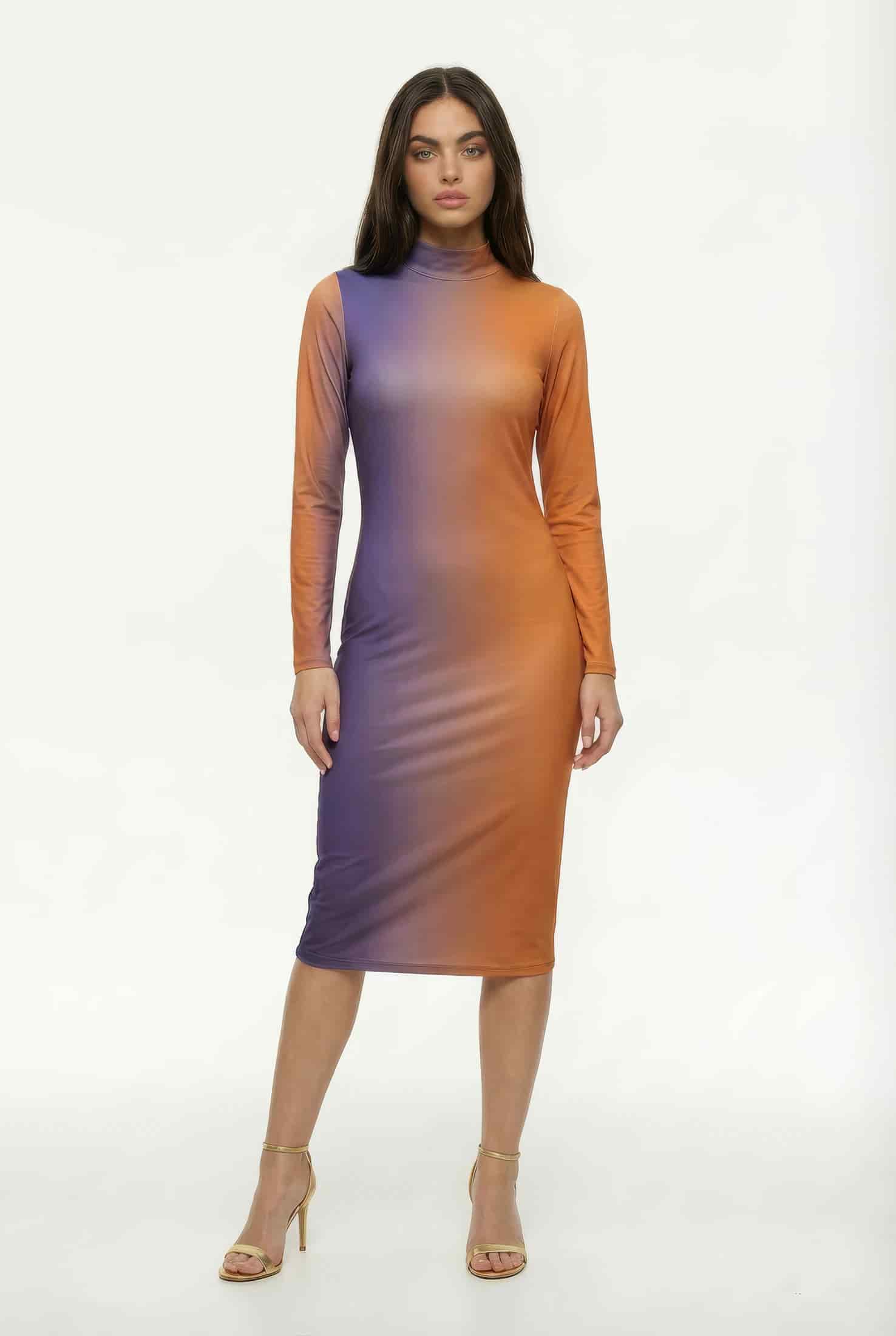 Vestido Sunset Bloom - miniatura 1
