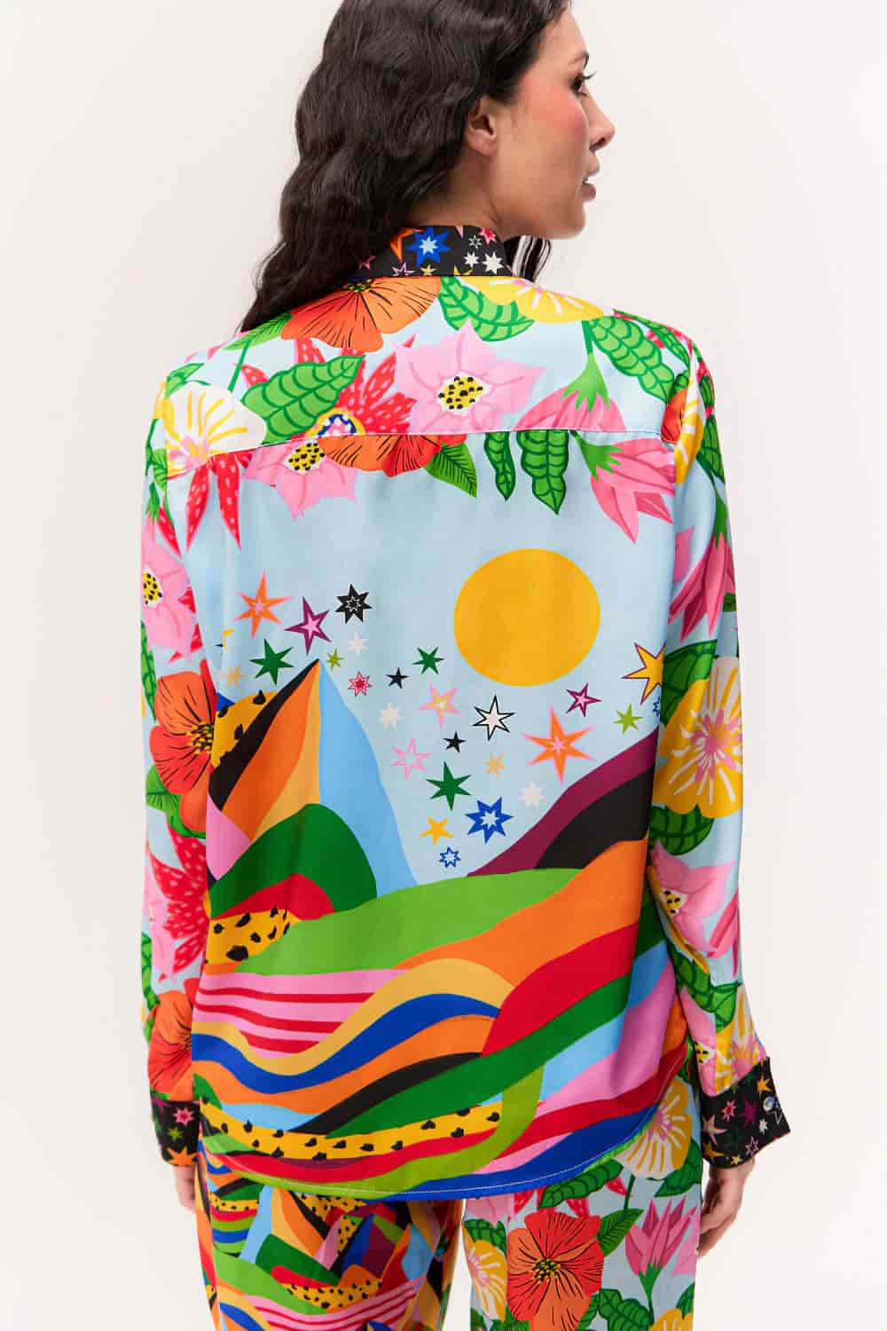 Camisa Manga Larga Unisex / Estampado Altiplano - miniatura 3