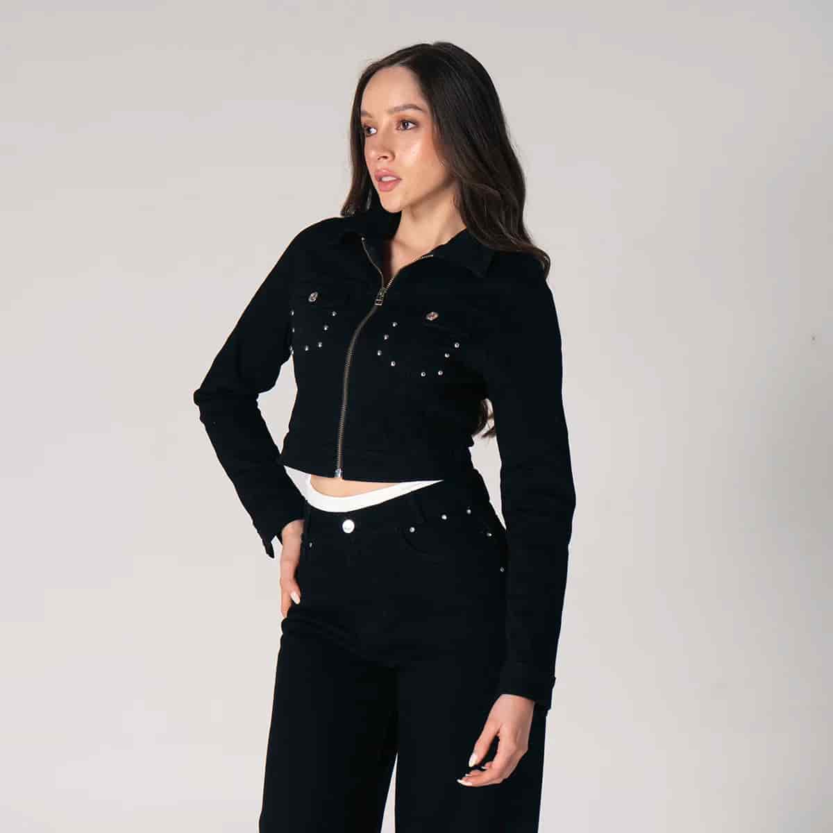 Chaqueta Denim Slim Glam - miniatura 3