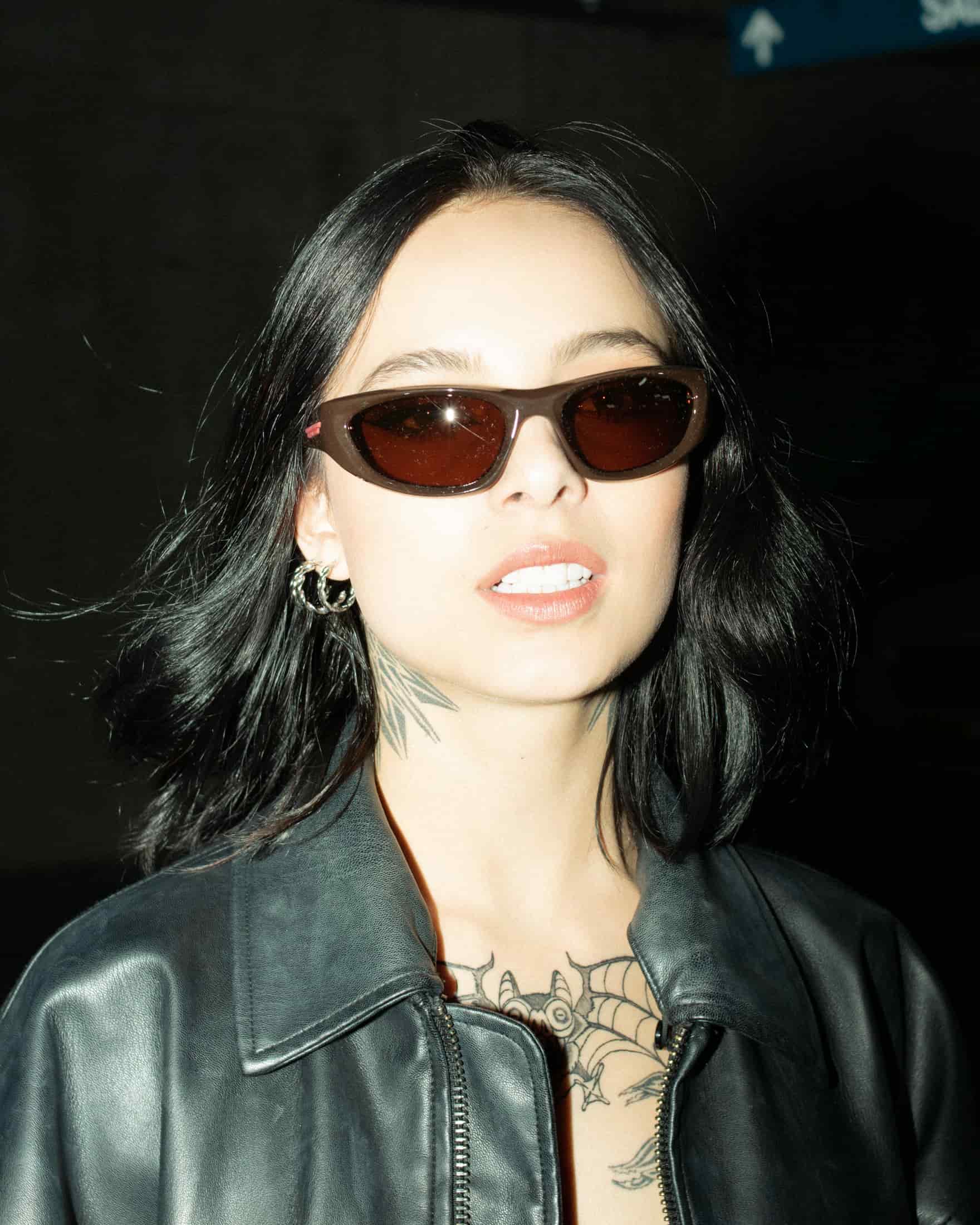 NOVA SUNGLASSES - BLACK / CINNAMON - miniatura 4