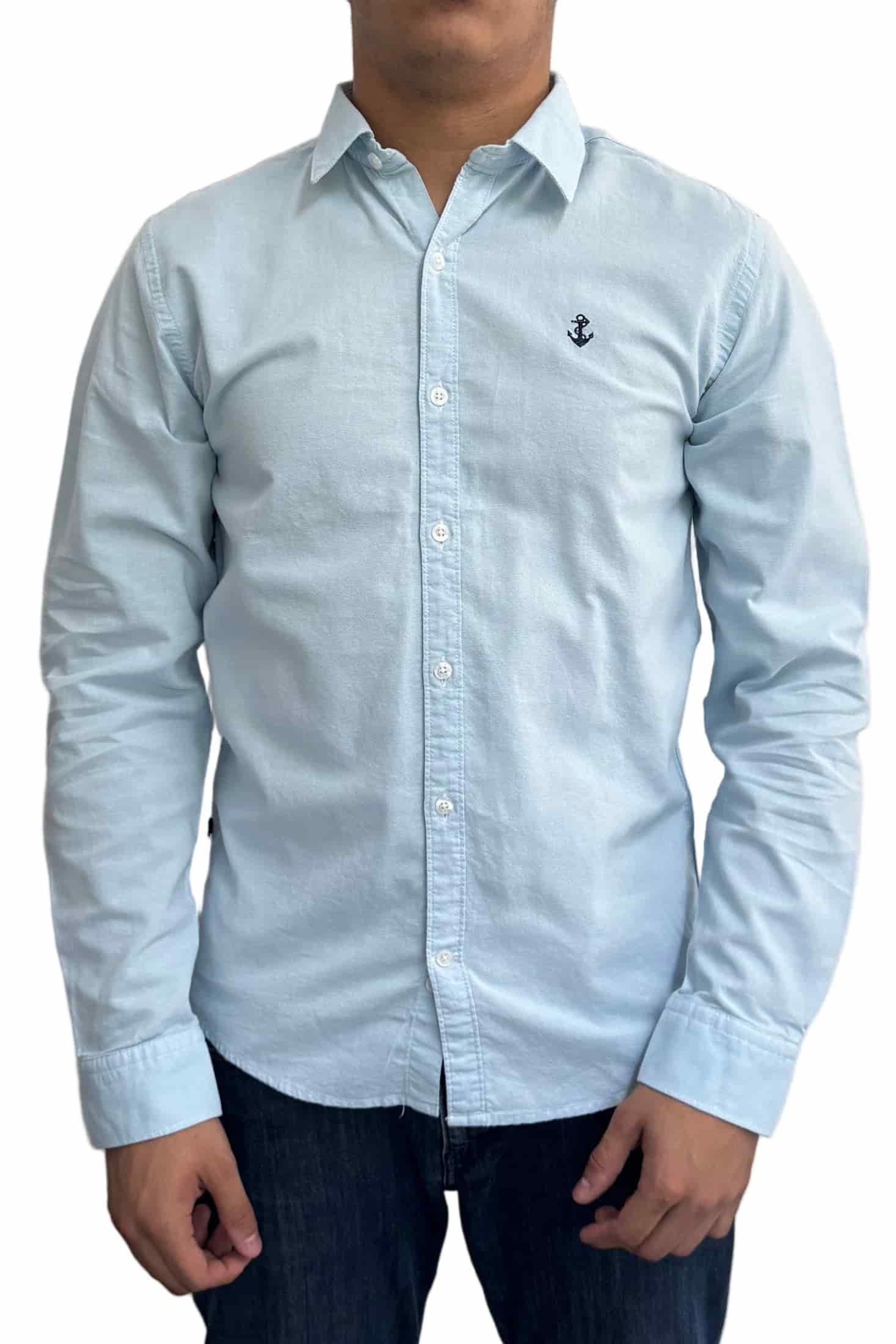 Camisa Azul Cielo A Navy - miniatura 1