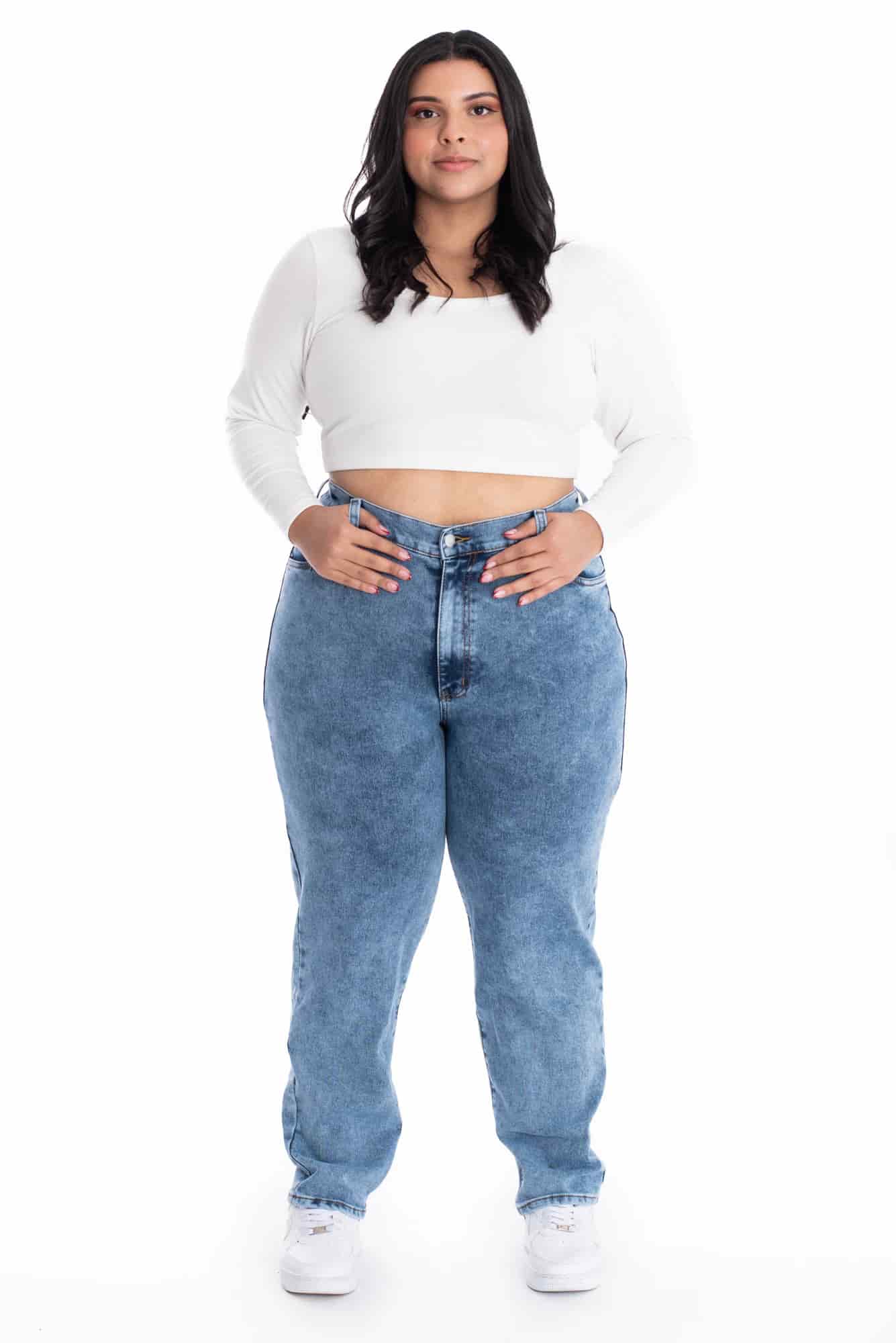 Jean Mom Azul Medio 401 - miniatura 3