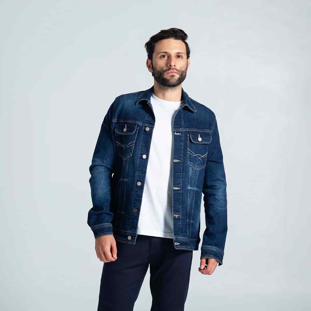 Chaqueta Clasica Denim Slim Rkd - miniatura 12