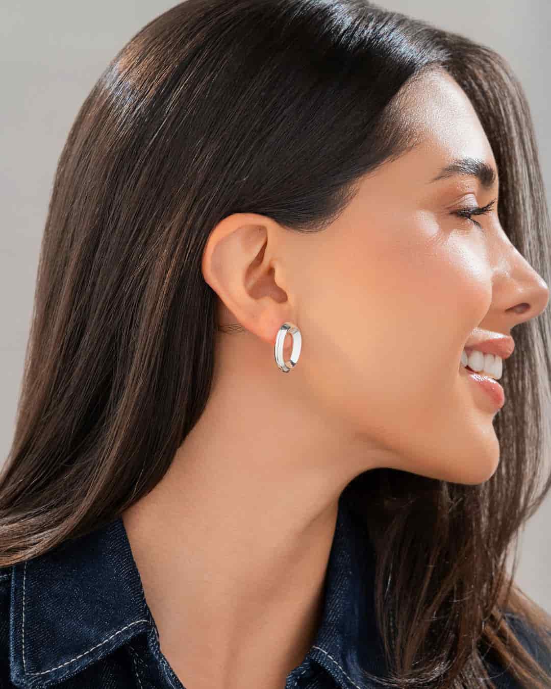 Aretes Maxi Ovalo - miniatura 1