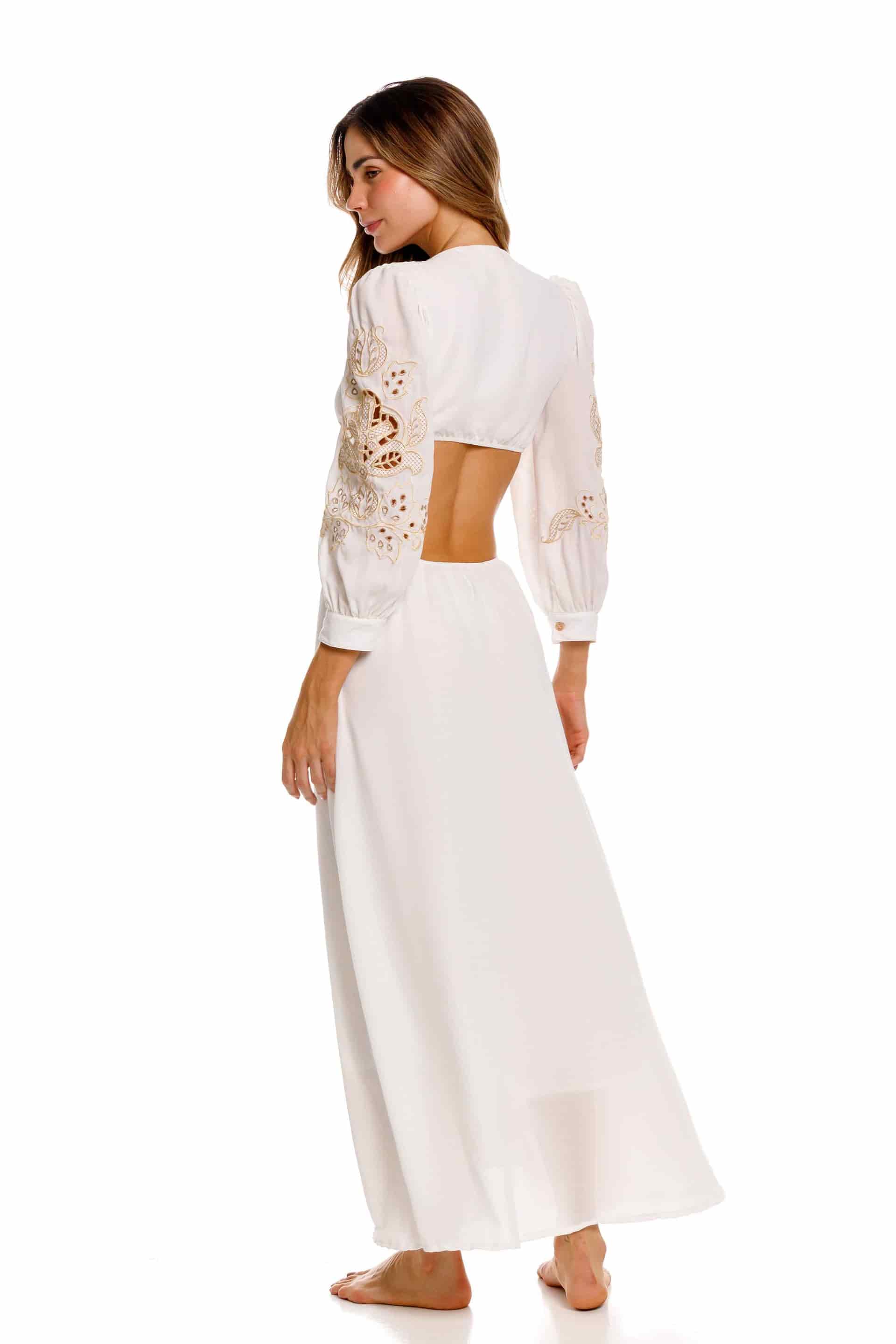 Vestido Costa blanca - miniatura 3
