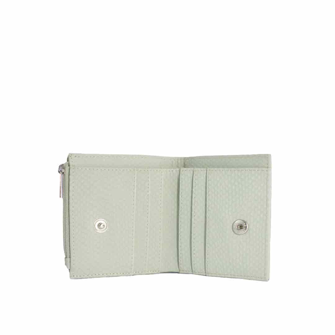 Billetera Para Mujer Bilbao Verde Cobra - miniatura 3