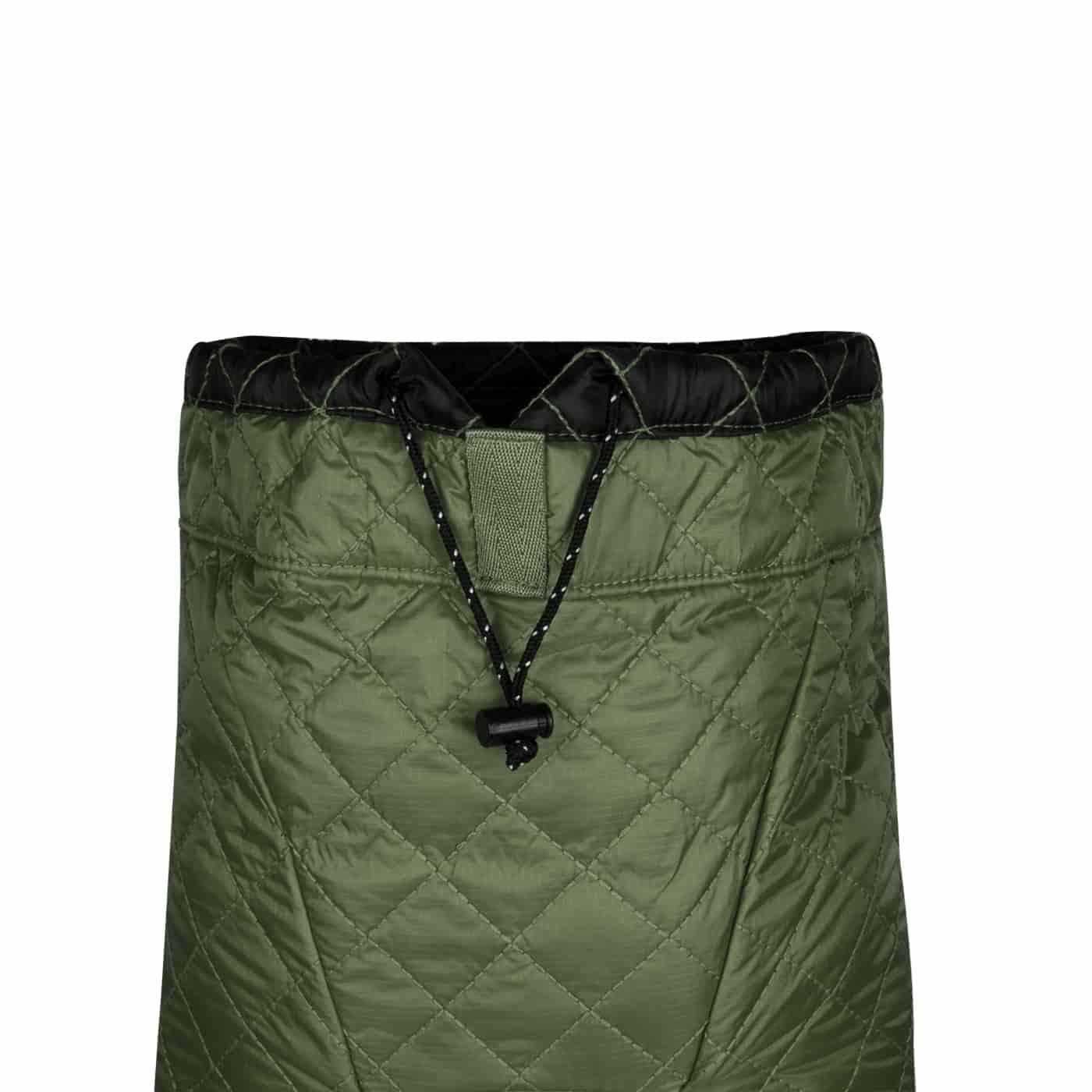 Morral Viajero Plegable Puffer Verde Militar - miniatura 7