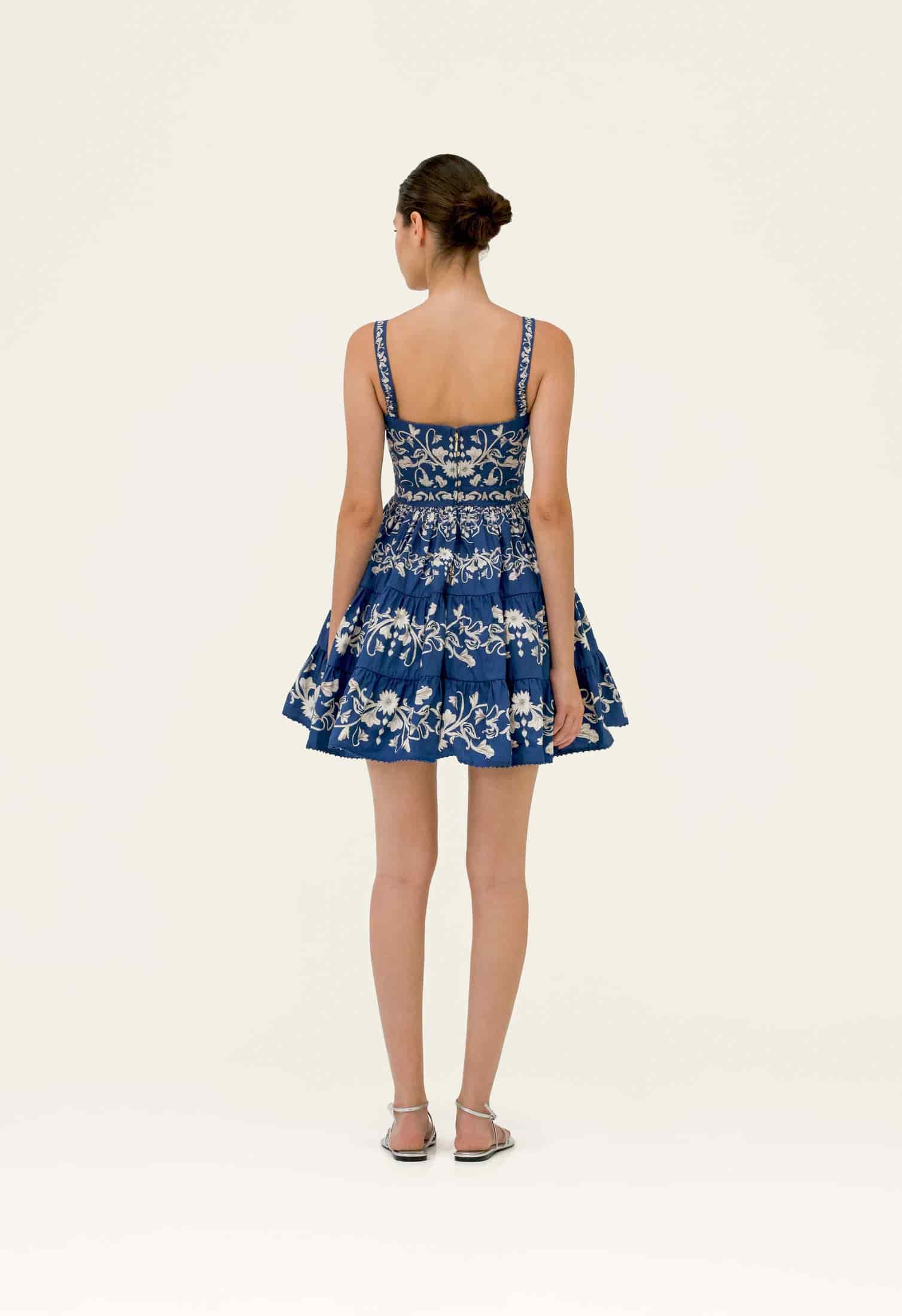 Lima Ribbons Mini Dress - miniatura 4