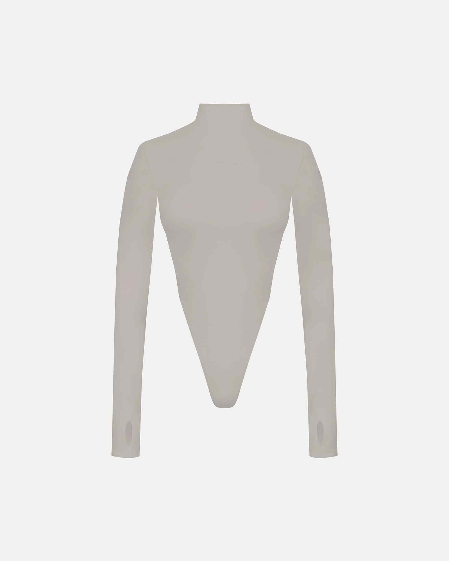 Basics Turtleneck Backless Body White - miniatura 2