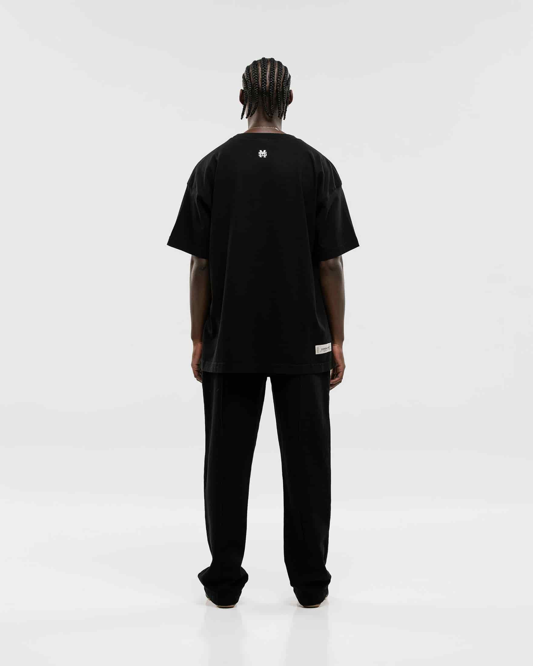 Camiseta Oversized Básica V2 - Negro Oscuro - miniatura 6