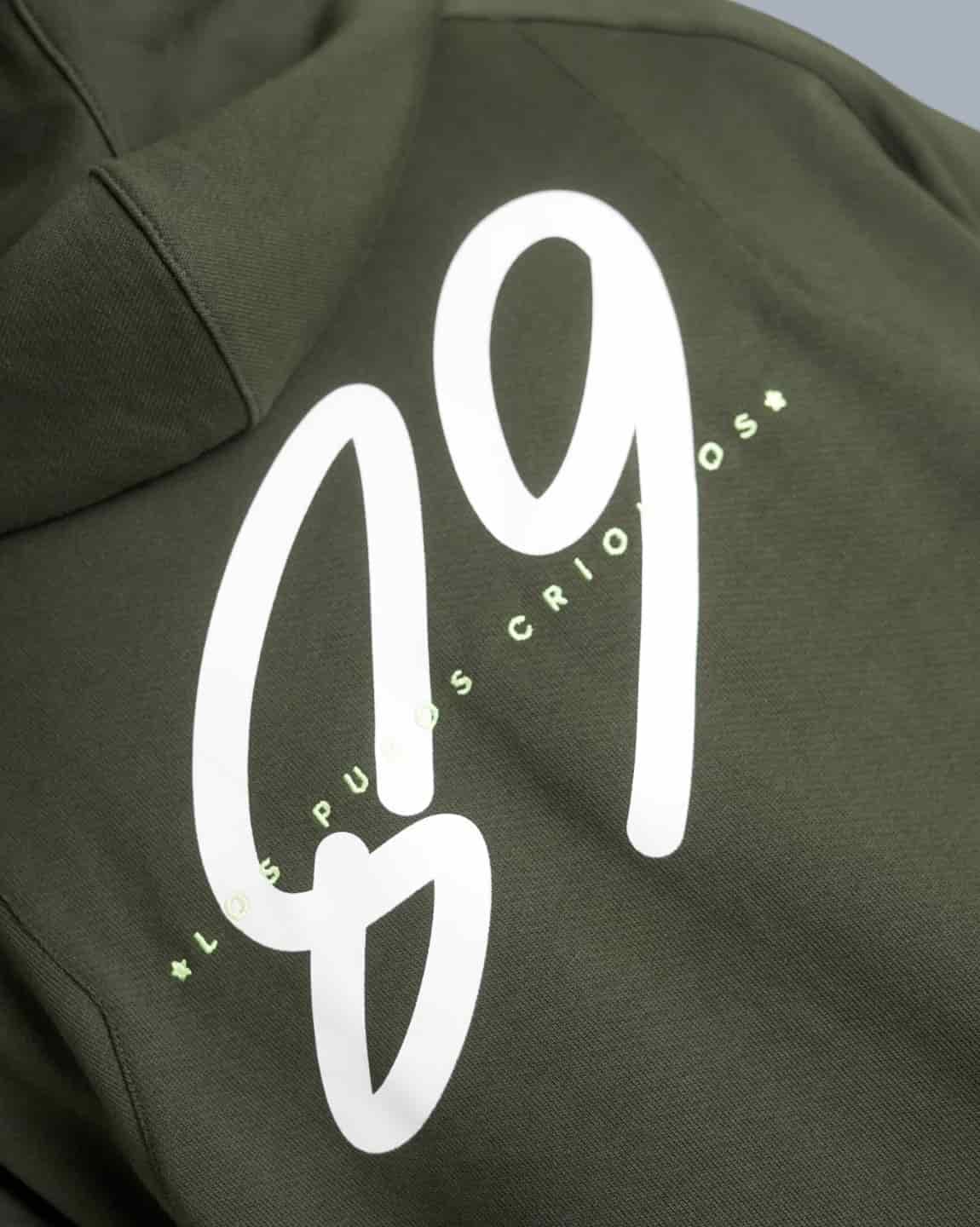 HOODIE VERDE HOMBRE FRENTE AN - 89 - miniatura 3