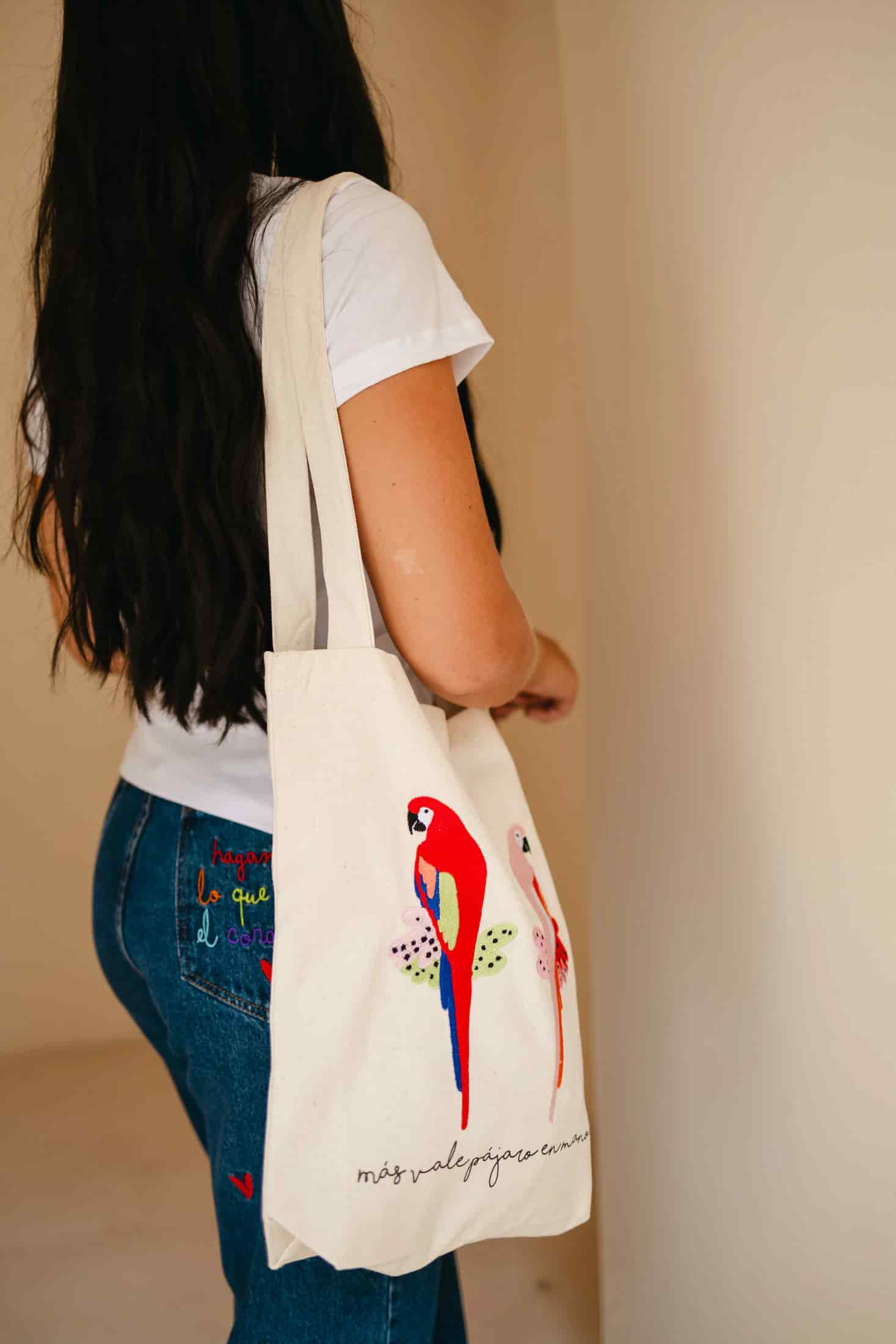 Más Vale Pajaro En Mano Tote Bag - miniatura 2