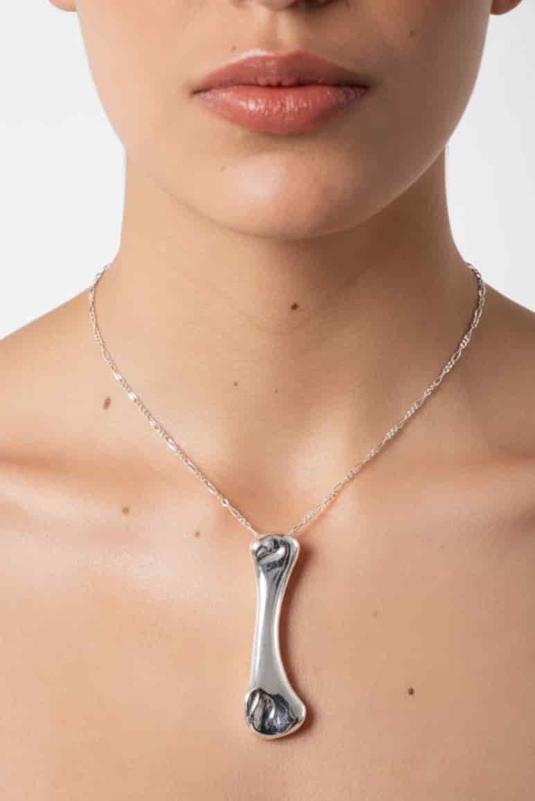 MINI BONE NECKLACE - miniatura 2
