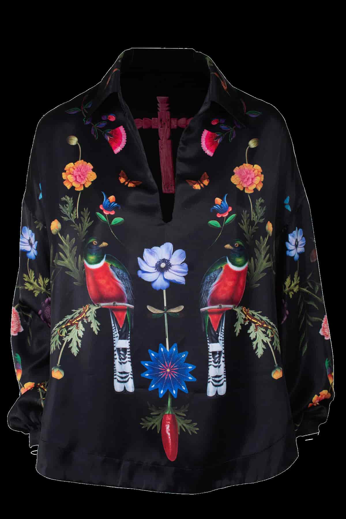 Blusa Satin - Mexica - miniatura 2