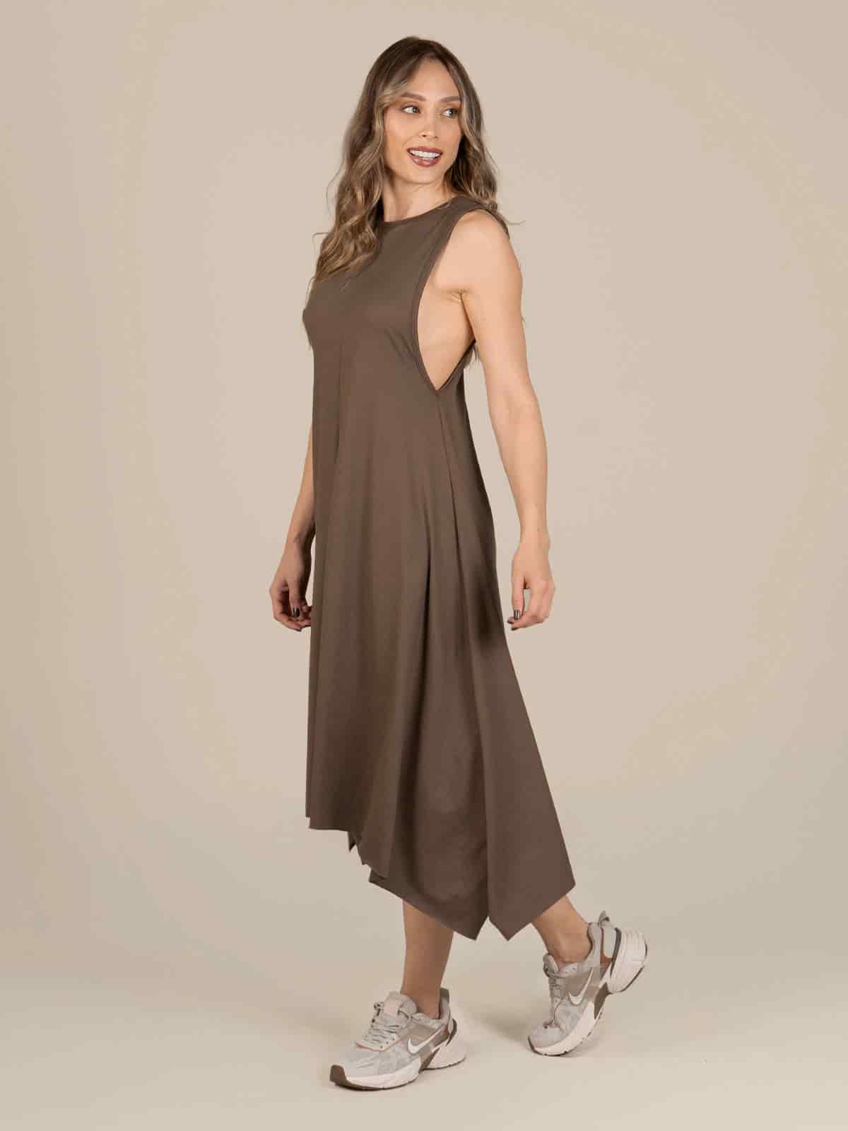 Vestido danila melon cafe - miniatura 4