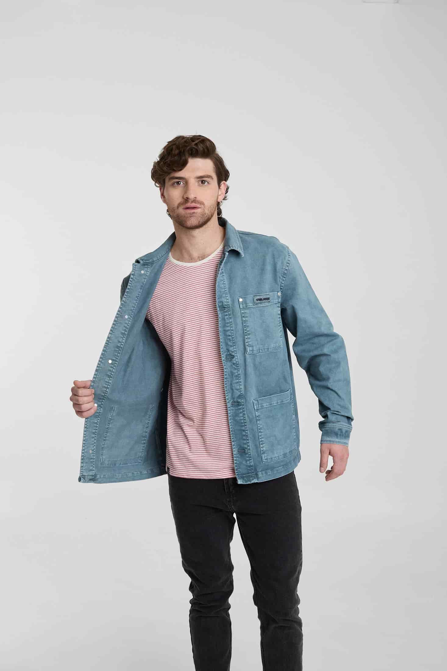 Chaqueta Chore Azul - miniatura 5