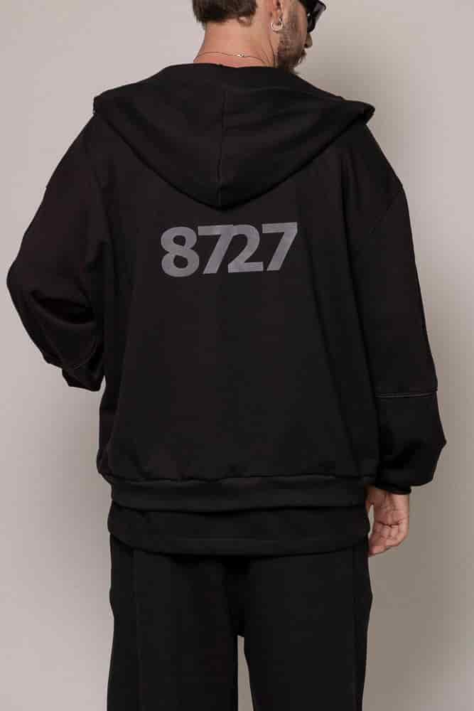Hoodie 87/27 Sgo-Negro - miniatura 7