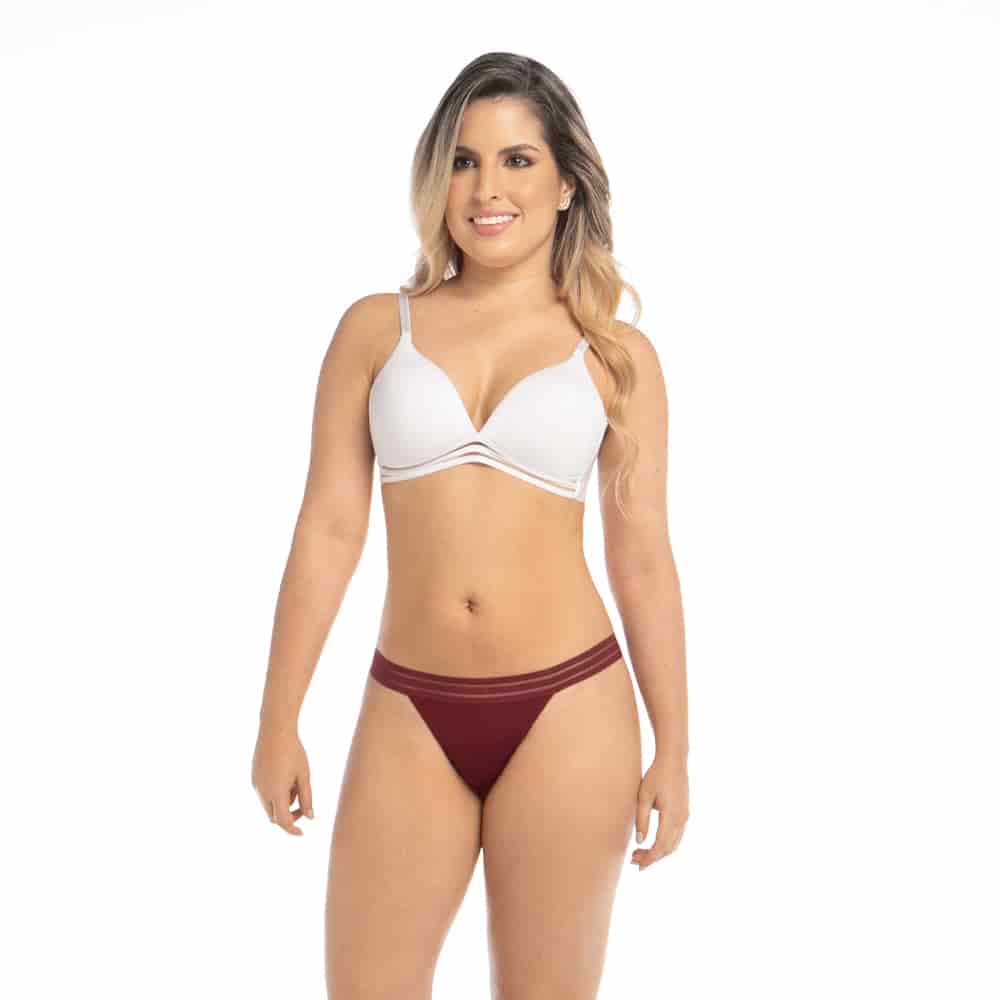Trendy Brasilera con Elastico en Transparencia. - miniatura 5