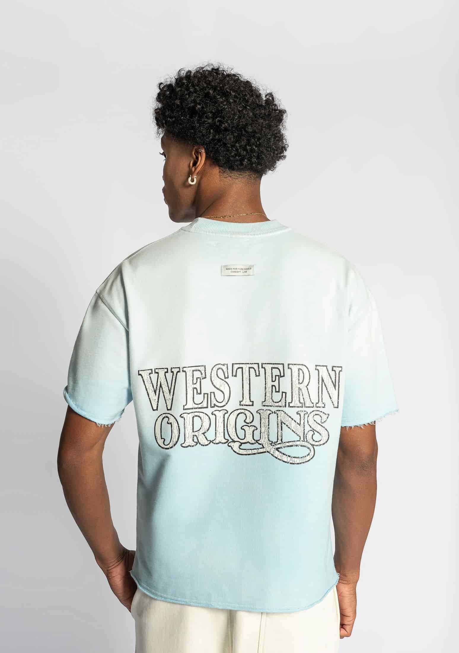 Before The West blue t-shirt - miniatura 3