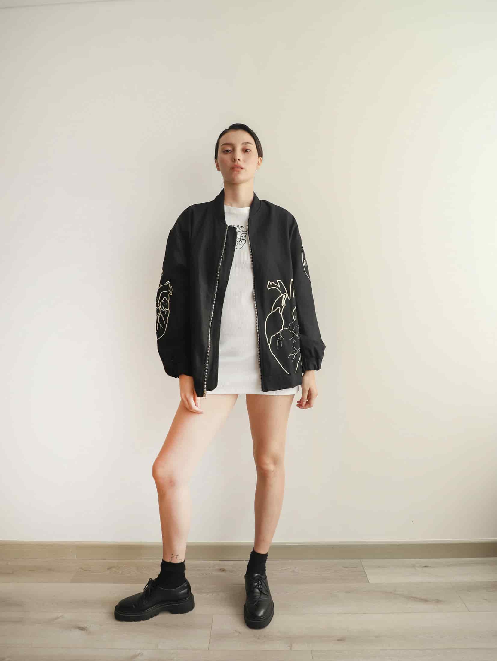 Bomber Big Heart Jacket - miniatura 3