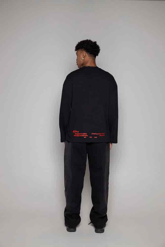 Buzo Courage Sgo-Negro - miniatura 5