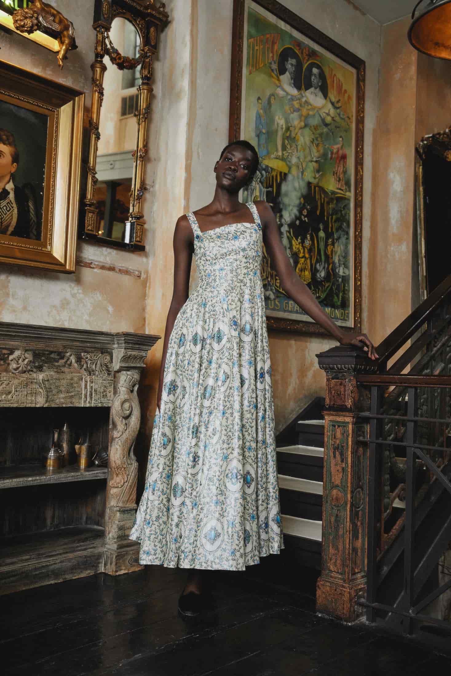 Aguamarina Platero Maxi Dress - miniatura 2