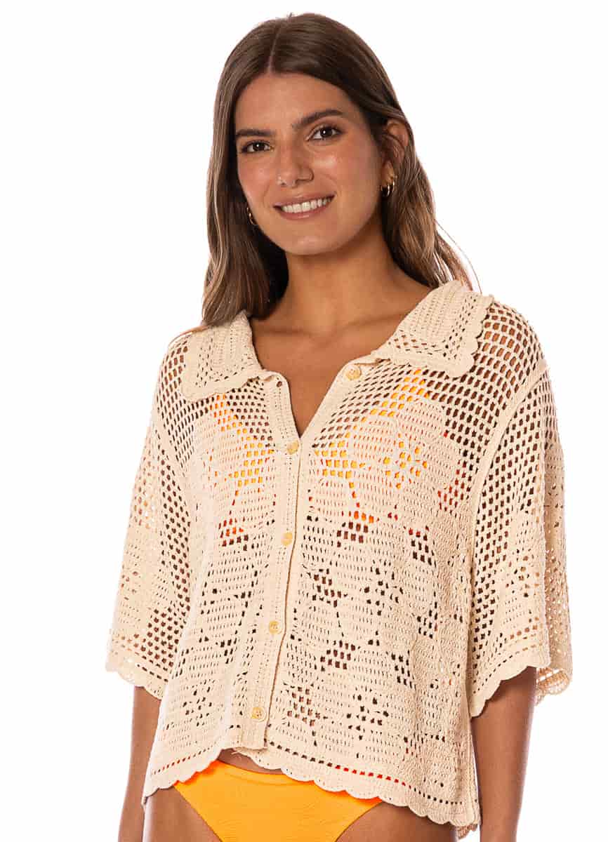 Maaji Macramé Meadow Ethereal Shirt - miniatura 1