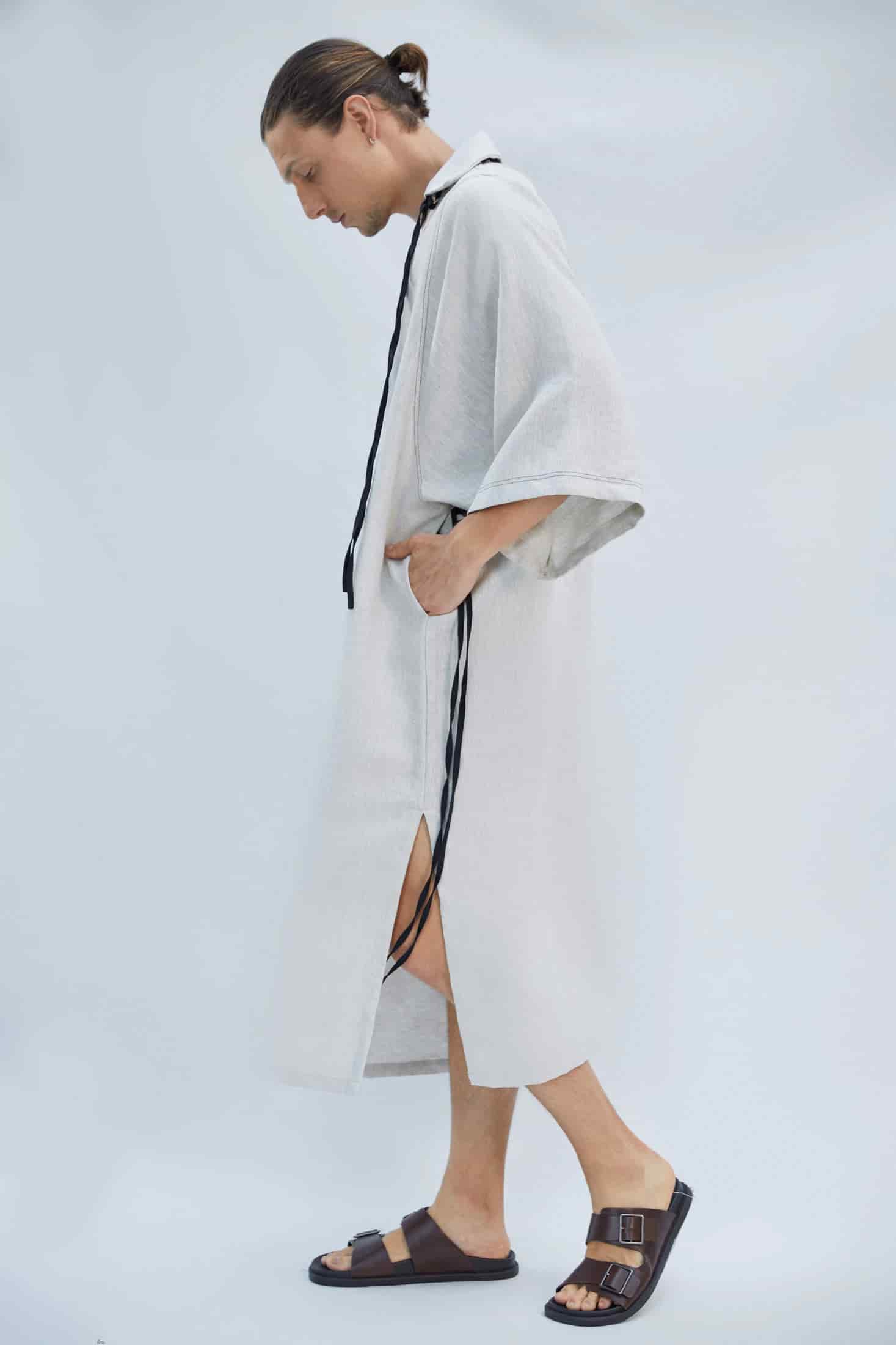 ISIS UNISEX TUNIC NATURAL - miniatura 2