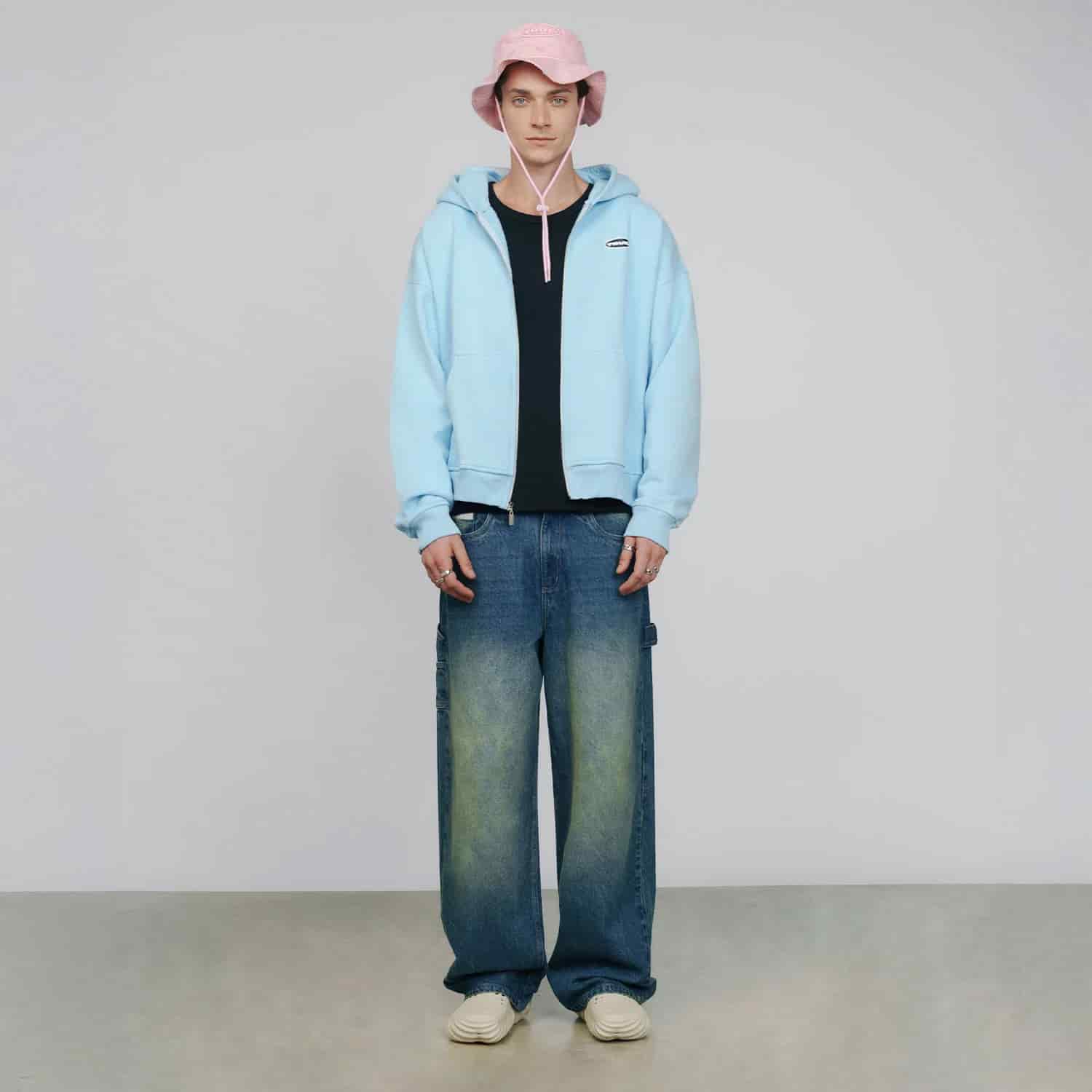 Moonlight Hoodie - Pastel Blue - miniatura 10