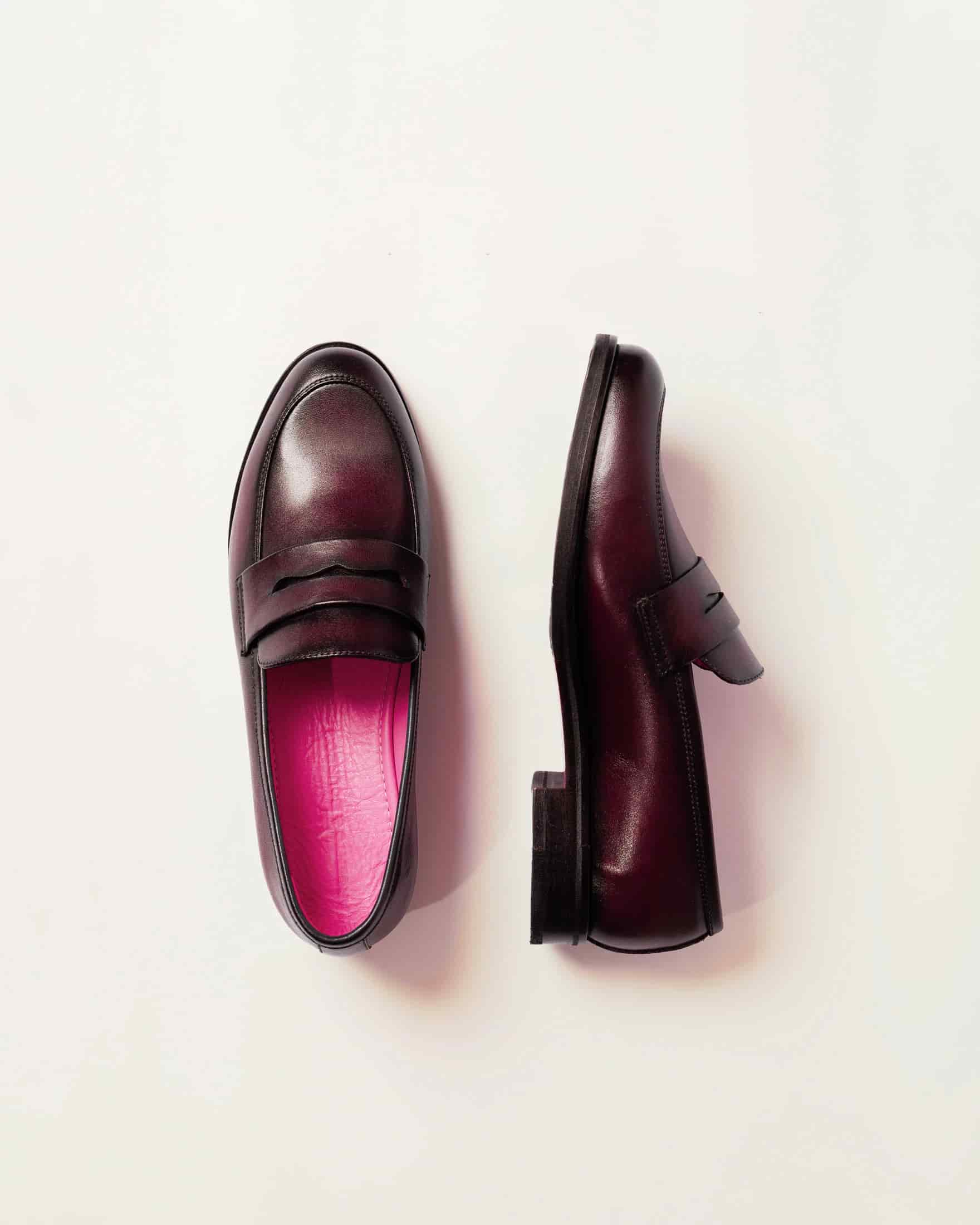 Mocasín Alessa Vinotinto Suela Ultraliviana - miniatura 3