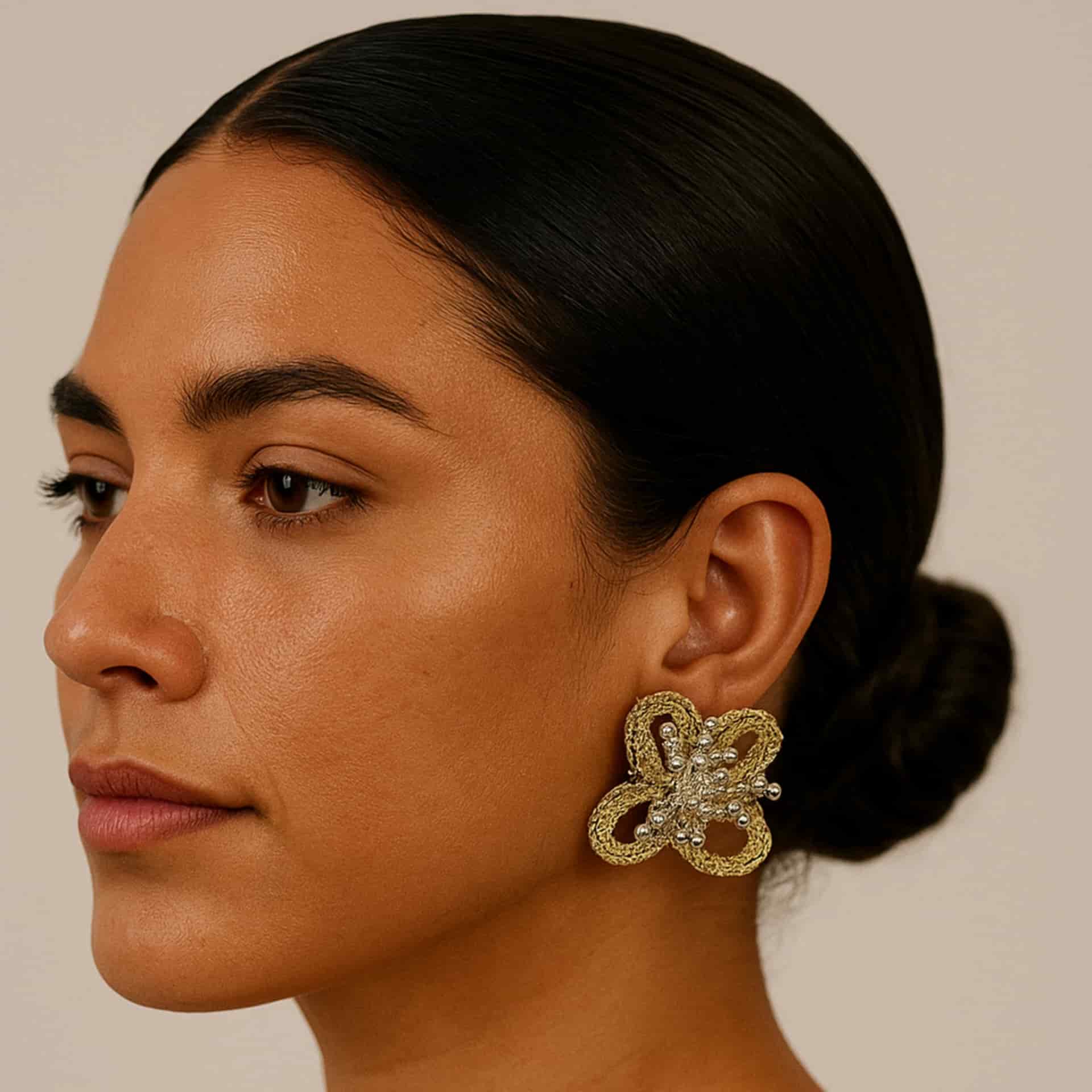 Mini Butterfly Earrings - miniatura 2