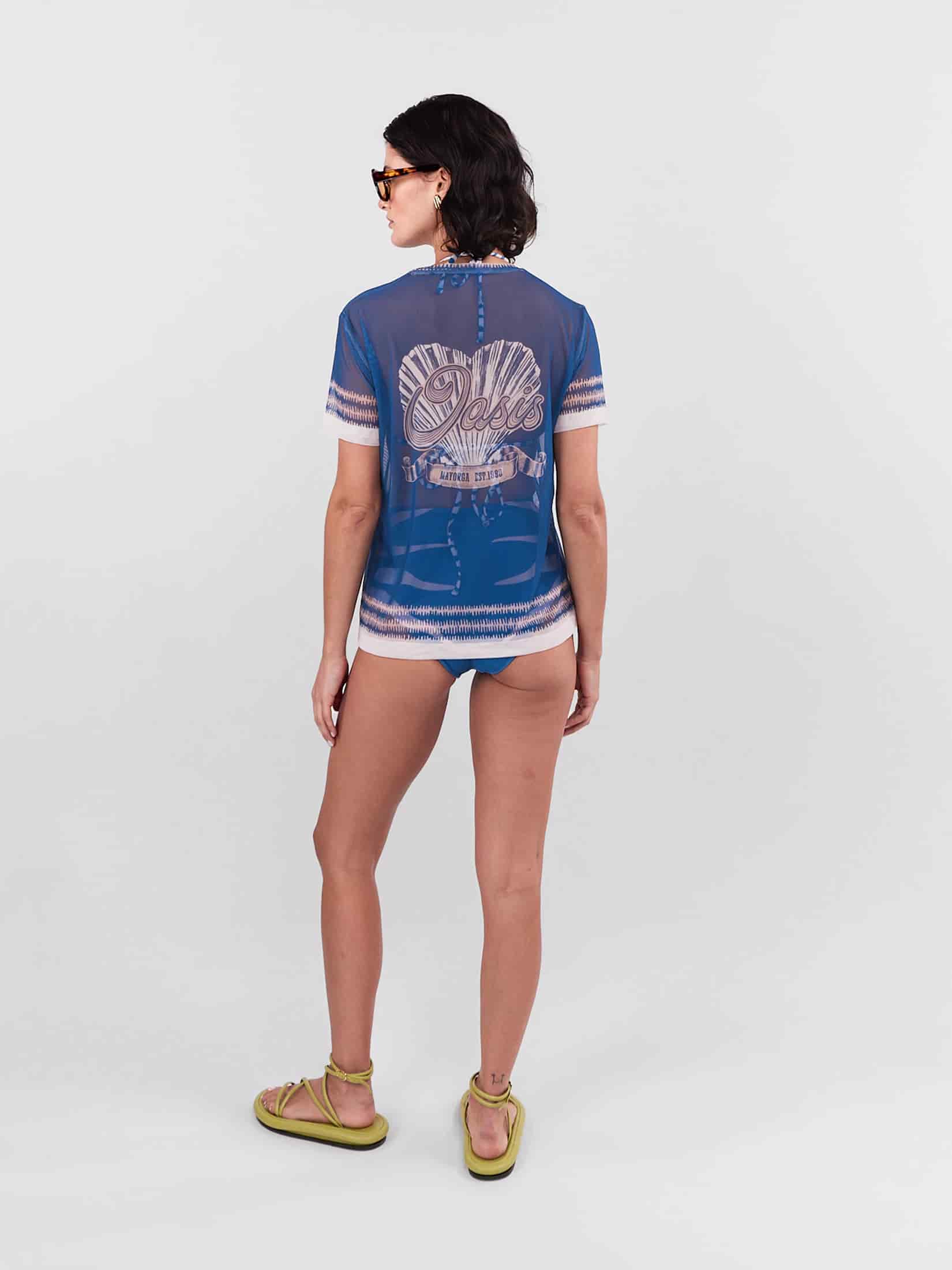 Mesh Top Oasis - Azul - miniatura 2