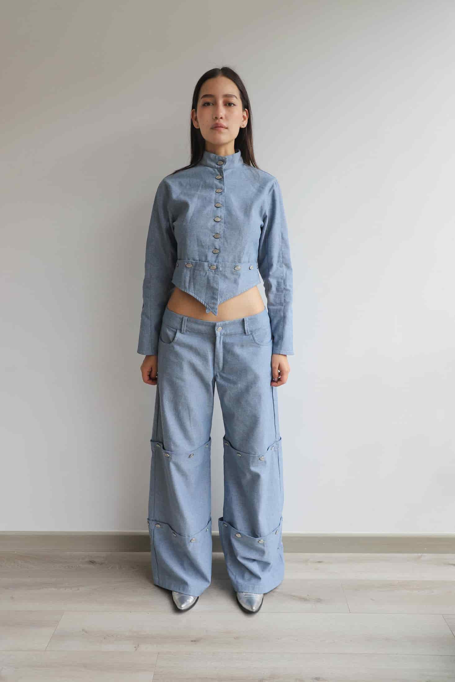 Alma Jacket - Blue - miniatura 6